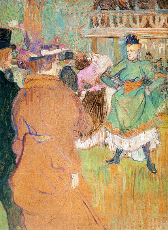  Henri  Toulouse-Lautrec The Beginning of the Quadrille at the Moulin Rouge china oil painting image